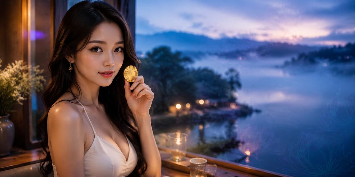 Người dùng tại Đà Lạt kiểm tra giao dịch cashback trên điện thoại bên ly cà phê