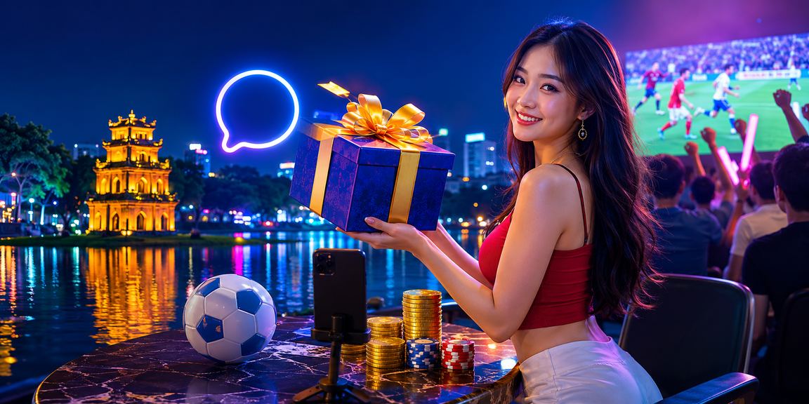 Không khí cá cược sôi động về đêm tại Hà Nội với ánh đèn neon rực rỡ