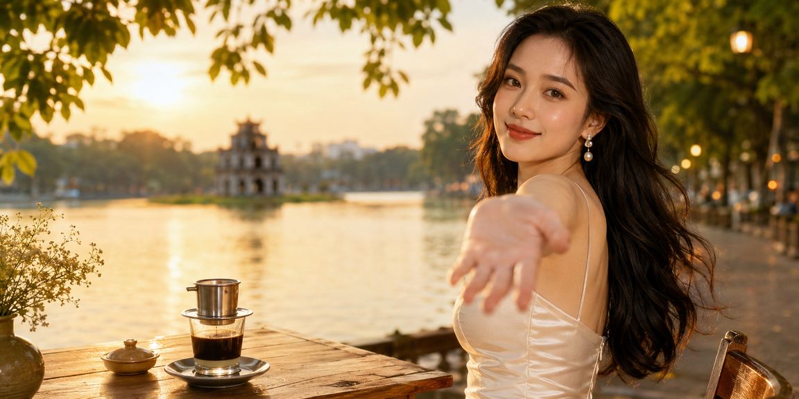 Người dùng Hà Nội xem thông tin trò chơi phổ biến trên thiết bị di động bên tách cà phê
