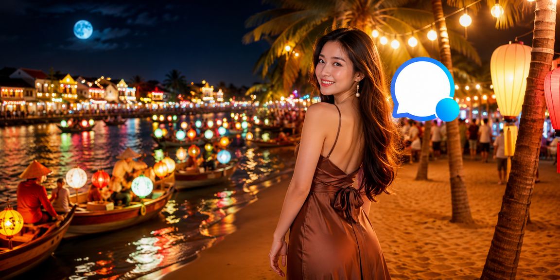 Người chơi thư giãn tại Hội An với phong cách sống cân bằng